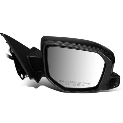 RETROVISOR MIRROR - OEM - 16-18 HONDA CIVIC 4-DR - POWERED - HEATED - FOLDING - W/ CAMERA - BLACK MATERIAL - RIGHT