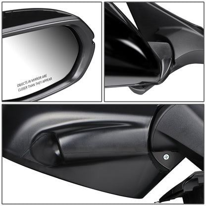 RETROVISOR MIRROR - OEM - 15-18 HONDA HR-V - POWERED - HEATED - W/ SIGNAL LIGHT - W/ CAMERA - FOLDING - BLACK MATERIAL - RIGHT