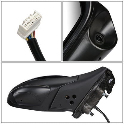 RETROVISOR MIRROR - OEM - 16-18 HONDA PILOT - POWERED - HEATED - W/ CAMERA - FOLDING - BLACK MATERIAL - RIGHT