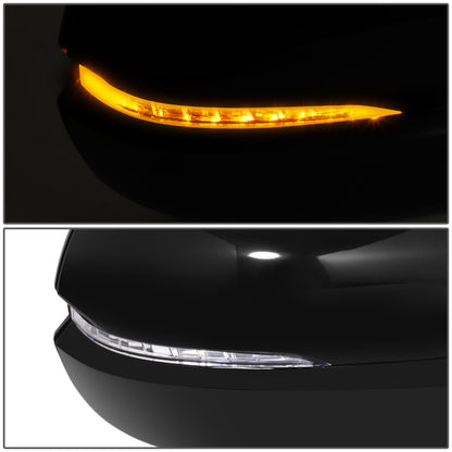 RETROVISOR MIRROR - OE STYLE - HONDA PILOT 16-18 - WITH POWER WITH HEATED WITH SIGNAL WITH MEMORY WITH CAMERA - AWD - PASSENGER SIDE - PAINT TO MATCH - BLACK