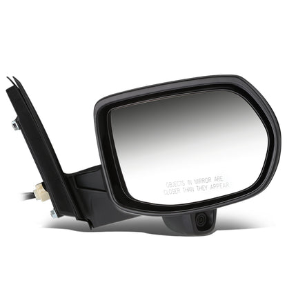 RETROVISOR MIRROR - OEM - 12-14 HONDA CR-V - POWERED - W/ CAMERA - FOLDING - BLACK MATERIAL - RIGHT