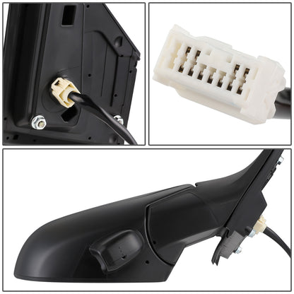 RETROVISOR MIRROR - OEM - 12-14 HONDA CR-V - POWERED - HEATED - W/ CAMERA - FOLDING - BLACK MATERIAL - RIGHT