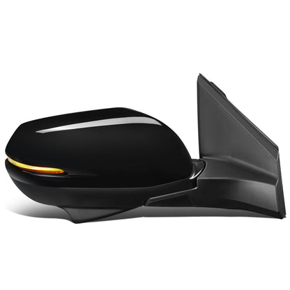 RETROVISOR MIRROR - OEM - 12-14 HONDA CR-V - POWERED - HEATED - W/ SIGNAL LIGHT - W/ CAMERA - FOLDING - BLACK MATERIAL - RIGHT