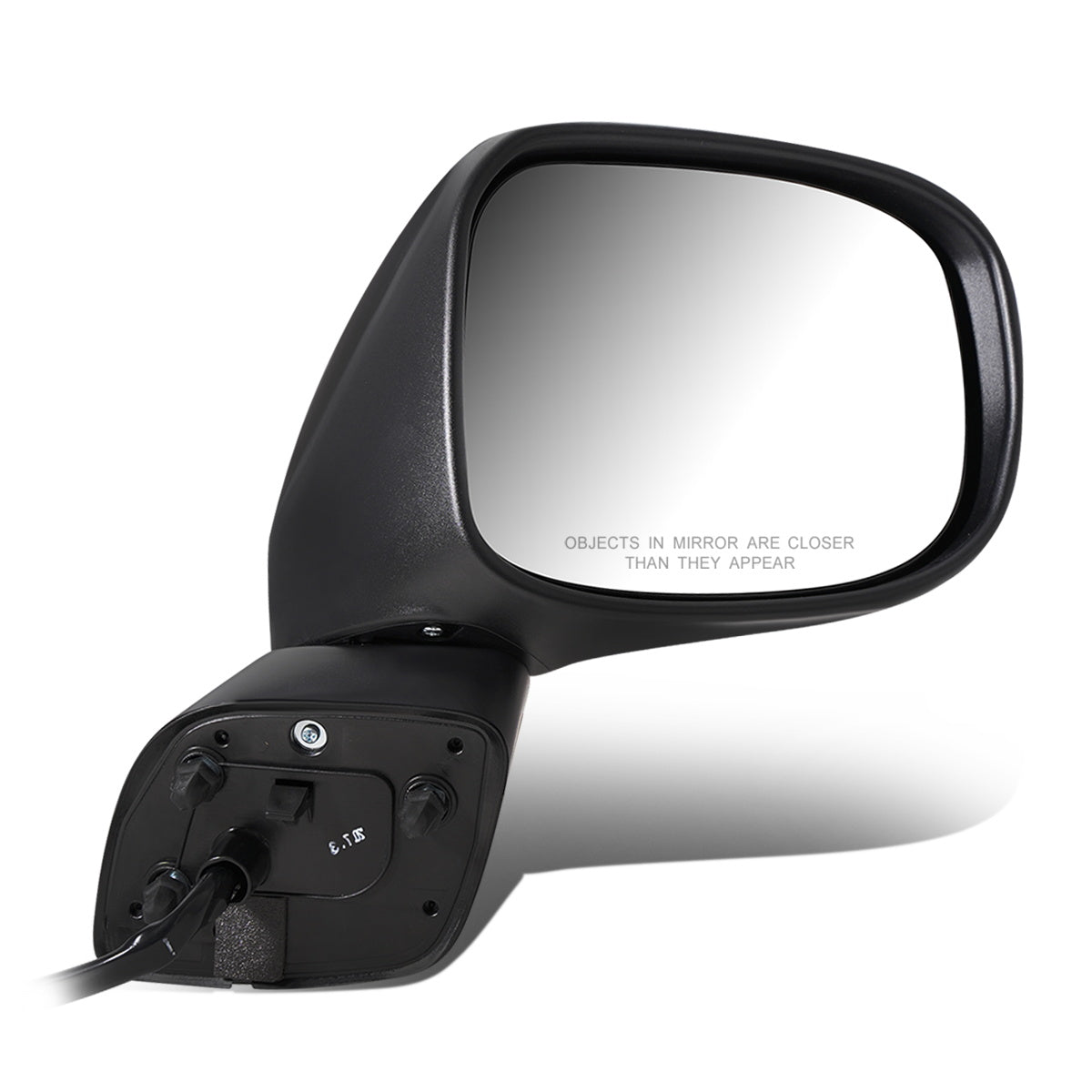 RETROVISOR MIRROR - OEM - 13-15 HONDA CIVIC 4-DR - POWERED - HEATED - W/ SIGNAL LIGHT - FOLDING - BLACK MATERIAL - RIGHT