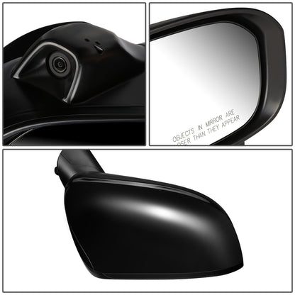 RETROVISOR MIRROR - OEM - 13-15 HONDA CIVIC 4-DR - POWERED - HEATED - W/ CAMERA - FOLDING - BLACK MATERIAL - RIGHT