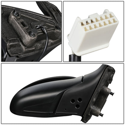 RETROVISOR MIRROR - OEM - 17-20 HONDA RIDGELINE - POWERED - FOLDING - GLOSS - BLACK - RIGHT