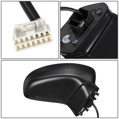 RETROVISOR MIRROR - OEM - 18-19 HONDA ODYSSEY - POWERED - FOLDING - TEXTURED - BLACK - RIGHT