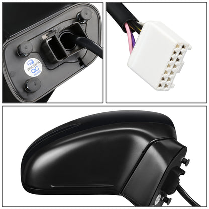 RETROVISOR MIRROR - OEM - 18-19 HONDA ODYSSEY - POWERED - HEATED - W/ SIGNAL - FOLDING - BLACK MATERIAL - RIGHT