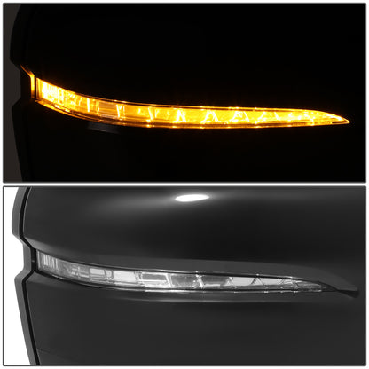 RETROVISOR MIRROR - OE STYLE - HONDA ODYSSEY 18-24 - WITH POWER WITH HEATED GLASS WITH SIGNAL WITH MEMORY - PASSENGER SIDE - PAINT TO MATCH - BLACK