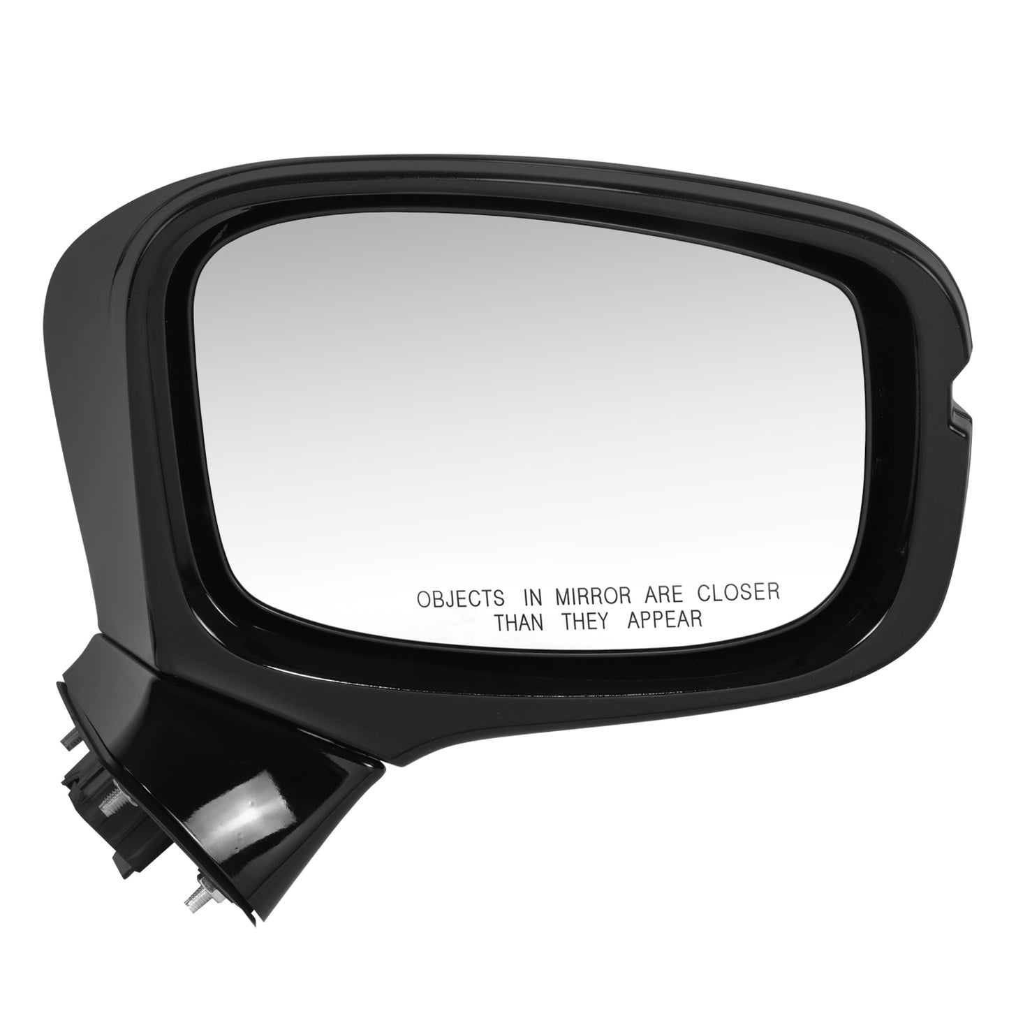 RETROVISOR MIRROR - OE STYLE - HONDA ODYSSEY 18-24 - WITH POWER FOLD WITH HEATED GLASS WITH SIGNAL WITH MEMORY - PASSENGER SIDE - PAINT TO MATCH - BLACK