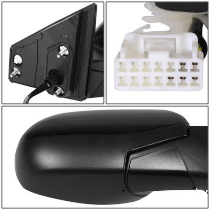 RETROVISOR MIRROR - OE STYLE - HONDA CR-V 17 - WITH POWER WITH HEATED GLASS - PASSENGER SIDE - PAINT TO MATCH - BLACK