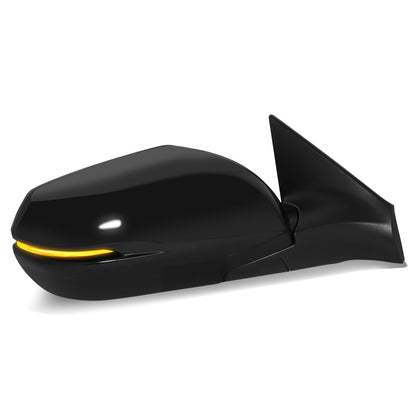 RETROVISOR MIRROR - OE STYLE - HONDA CR-V 17-22 - WITH POWER WITH HEATED WITH SIGNAL - PASSENGER SIDE - PAINT TO MATCH - BLACK