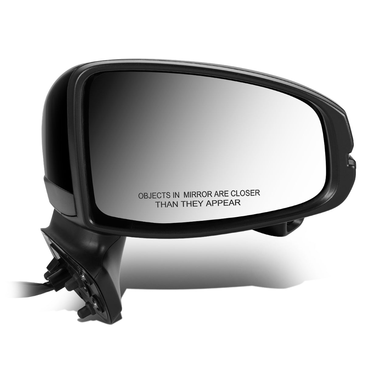 RETROVISOR MIRROR - OEM - 15-19 HONDA FIT - POWERED - HEATED - W/ SIGNAL LIGHT - W/ CAMERA - BLACK MATERIAL - RIGHT