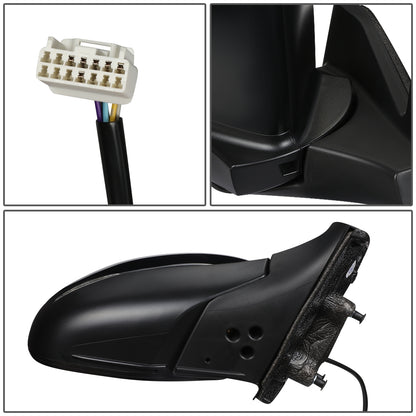 RETROVISOR MIRROR - OEM - 16-18 HONDA PILOT - POWERED - HEATED - W/ SIGNAL LIGHT - FOLDING - BLACK MATERIAL - RIGHT