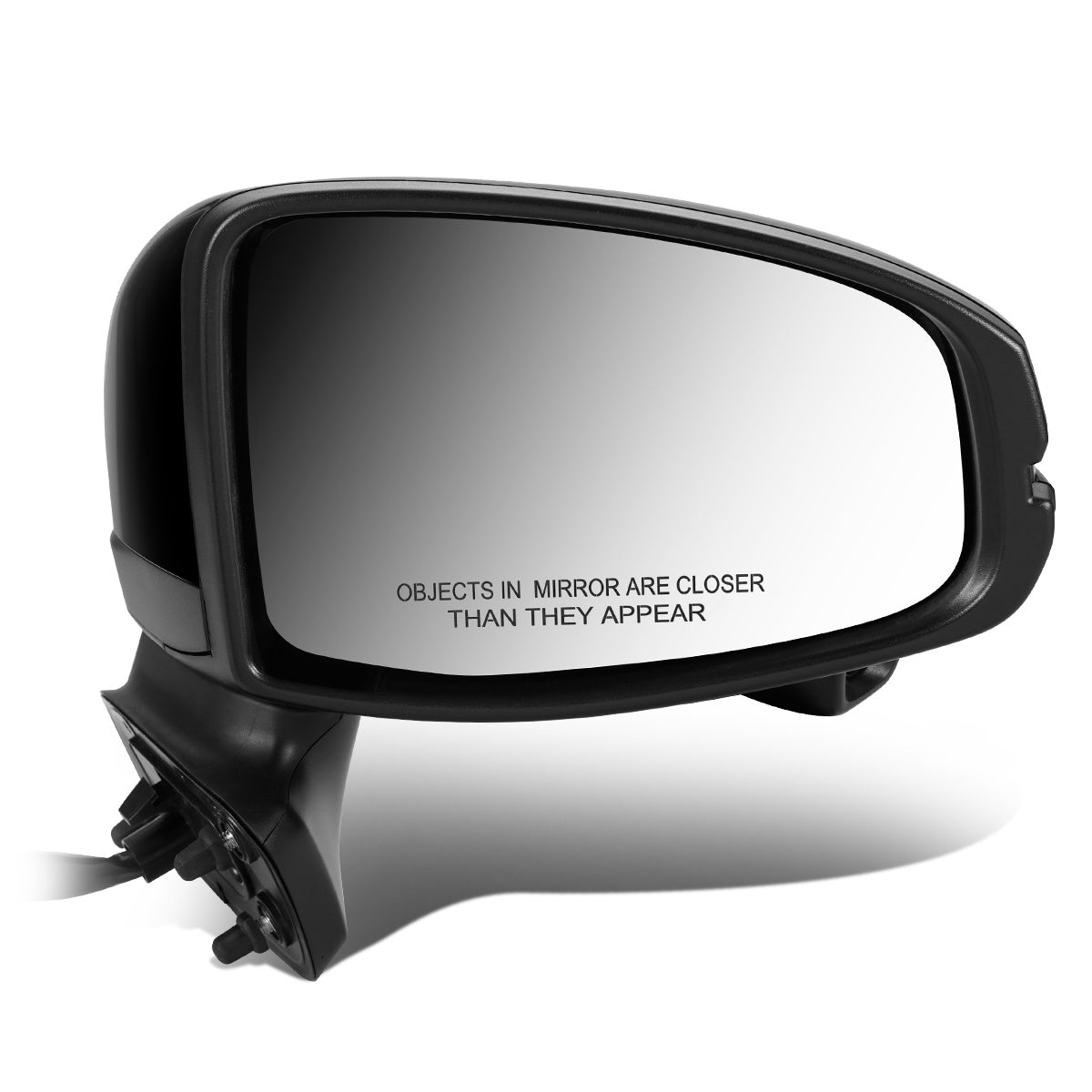 RETROVISOR MIRROR - OEM - 15-19 HONDA FIT - POWERED - HEATED - W/ CAMERA - BLACK MATERIAL - RIGHT