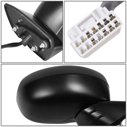 RETROVISOR MIRROR - OE STYLE - HONDA CIVIC 22-24 - WITH POWER WITH HEATED WITH BLIND SPOT - PASSENGER SIDE - PAINT TO MATCH - BLACK