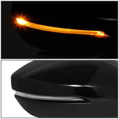 RETROVISOR MIRROR - OE STYLE - HONDA CIVIC 22-24 - WITH POWER WITH HEATED WITH SIGNAL WITH BLIND SPOT - PASSENGER SIDE - PAINT TO MATCH - BLACK