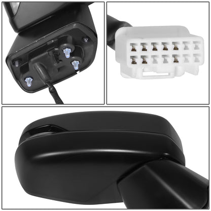 RETROVISOR MIRROR - OE STYLE - HONDA CR-V 23-24 - WITH POWER WITH HEATED WITH SIGNAL WITH BLIND SPOT - PASSENGER SIDE - PAINT TO MATCH - BLACK