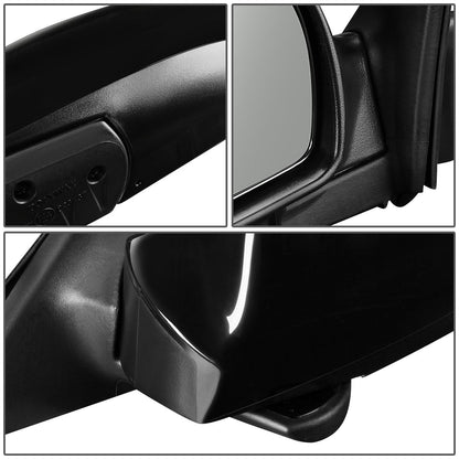 RETROVISOR MIRROR - OEM - 01-06 HYUNDAI ELANTRA GLS/GT - DOES NOT FIT LIMITED MODELS - POWERED - HEATED - BLACK - LEFT