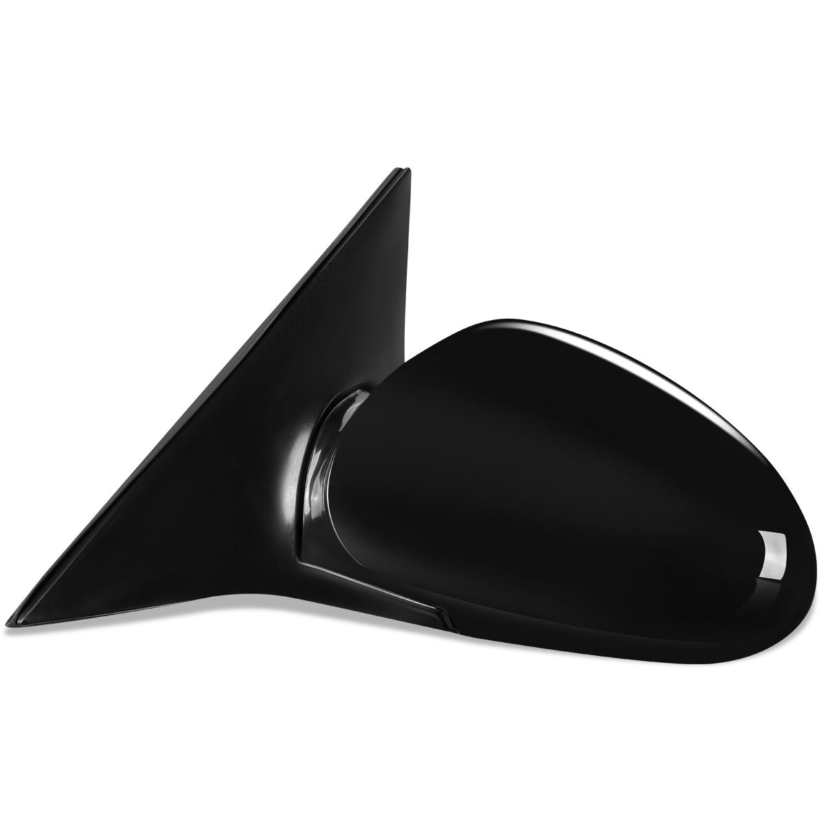 RETROVISOR MIRROR - OEM - 99-05 HYUNDAI SONATA - POWERED - PAINTABLE - BLACK - LEFT