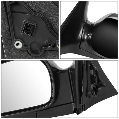 RETROVISOR MIRROR - OEM - 99-05 HYUNDAI SONATA - POWERED - HEATED - PAINTABLE - BLACK - LEFT