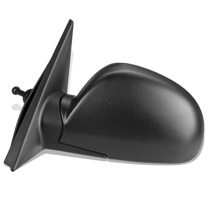 RETROVISOR MIRROR - OEM - 02-05 HYUNDAI ACCENT - MANUAL - TEXTURED - BLACK - LEFT
