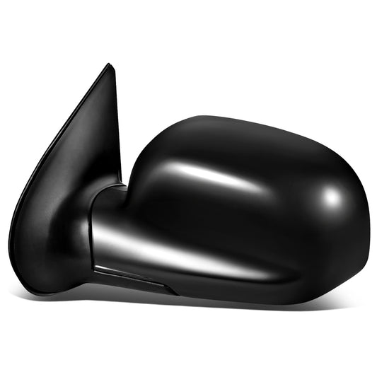 RETROVISOR MIRROR - OEM - 01-06 HYUNDAI SANTA FE - POWERED - HEATED - POWER FOLDING - BLACK MATERIAL - LEFT