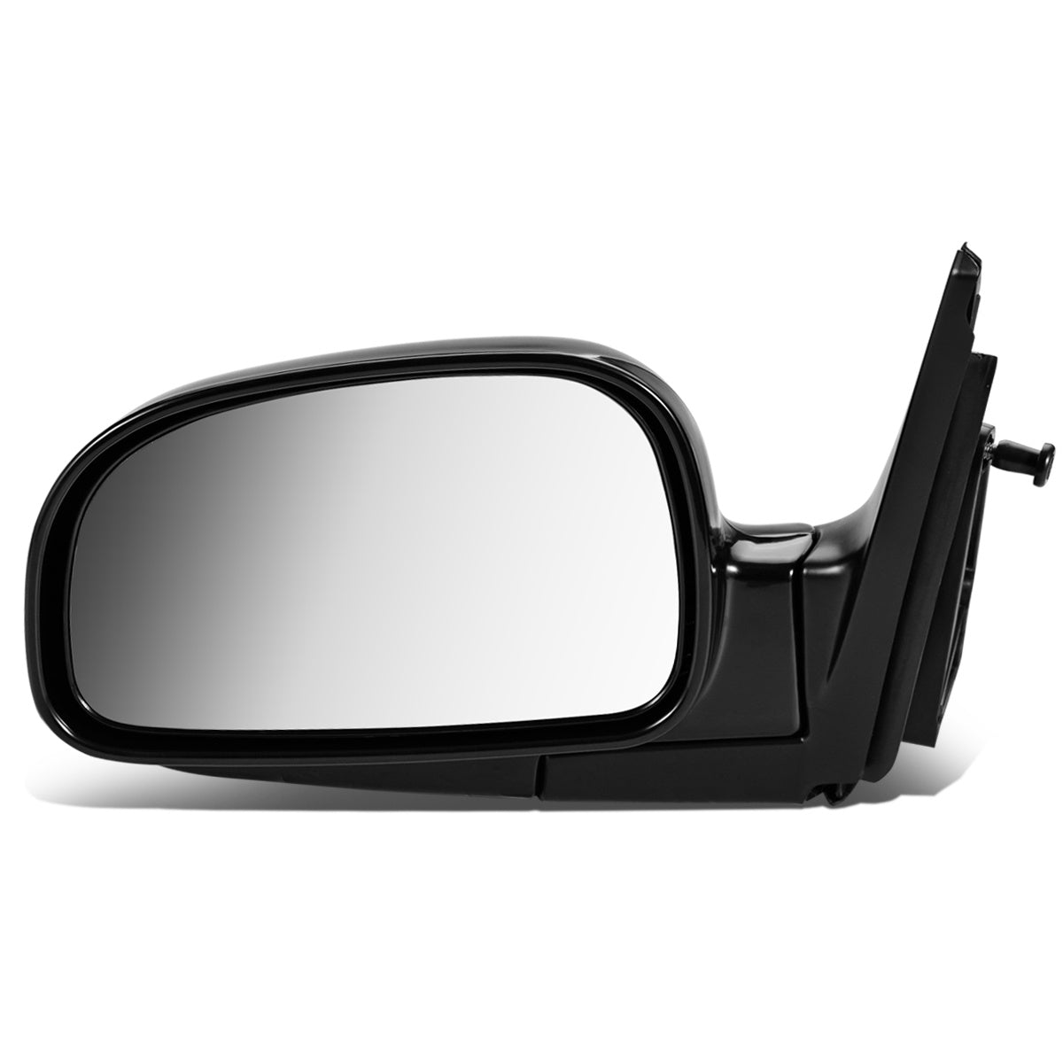 RETROVISOR MIRROR - OEM - 01-06 HYUNDAI SANTA FE - POWERED - HEATED - POWER FOLDING - BLACK MATERIAL - LEFT