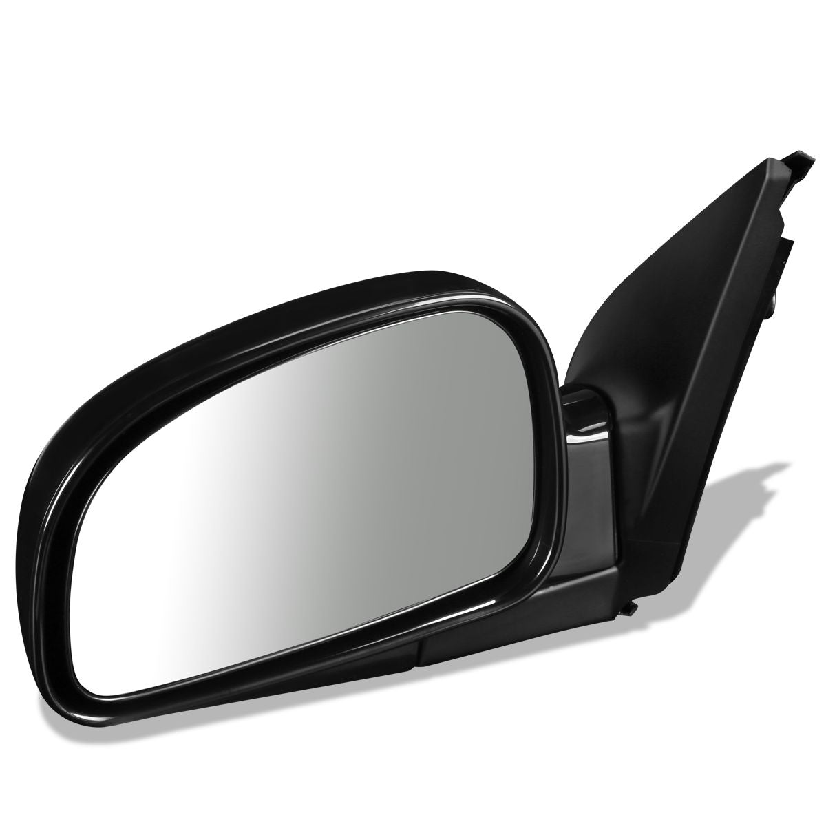 RETROVISOR MIRROR - OEM - 01-06 HYUNDAI SANTA FE - POWERED - PAINTABLE - BLACK - LEFT