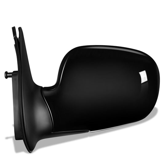 RETROVISOR MIRROR - OEM - 01-06 HYUNDAI SANTA FE - POWERED - HEATED - PAINTABLE - BLACK - LEFT