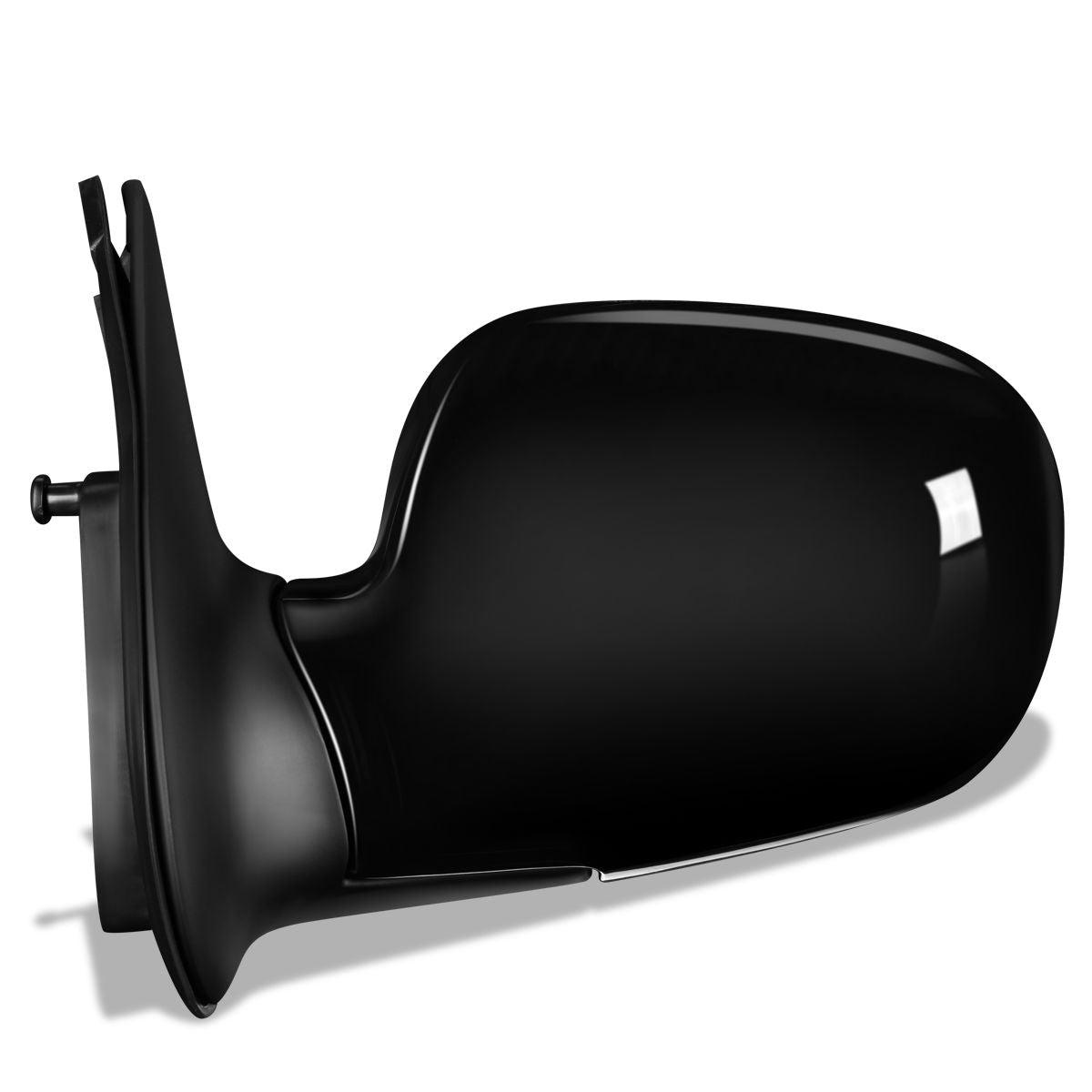 RETROVISOR MIRROR - OEM - 01-06 HYUNDAI SANTA FE - POWERED - HEATED - PAINTABLE - BLACK - LEFT