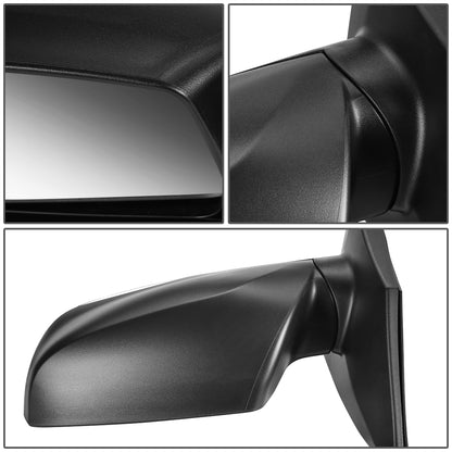 RETROVISOR MIRROR - OEM - 10-15 HYUNDAI TUCSON - POWERED - TEXTURED - BLACK - LEFT