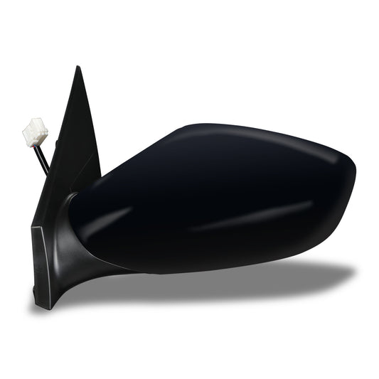 RETROVISOR MIRROR - OEM - 11-14 HYUNDAI SONATA - POWERED - FOLDING - BLACK MATERIAL - LEFT