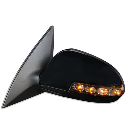 RETROVISOR MIRROR - OEM - 09-12 HYUNDAI ELANTRA - POWERED - HEATED - BLACK - LEFT