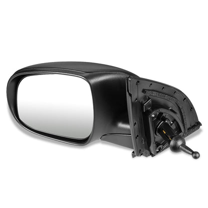 RETROVISOR MIRROR - OEM - 10-11 HYUNDAI ACCENT - MANUAL - TEXTURED - BLACK - LEFT