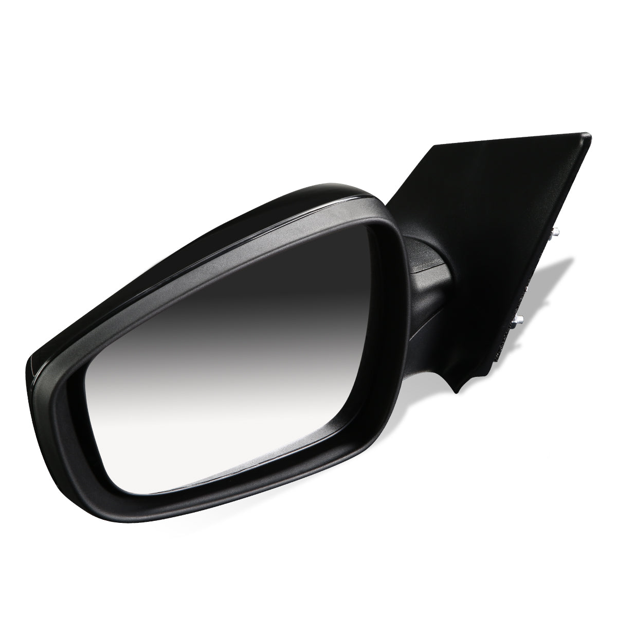 RETROVISOR MIRROR - OEM - 11-13 HYUNDAI ELANTRA - POWERED - HEATED - TEXTURED - BLACK - LEFT