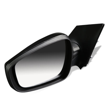 RETROVISOR MIRROR - OEM - 11-13 HYUNDAI ELANTRA - POWERED - HEATED - TEXTURED - BLACK - LEFT