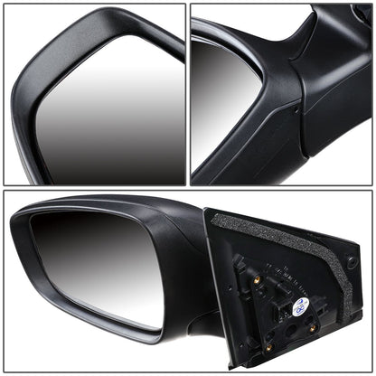 RETROVISOR MIRROR - OEM - 12-17 HYUNDAI ACCENT - POWERED - TEXTURED - BLACK - LEFT