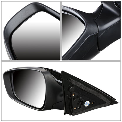 RETROVISOR MIRROR - OEM - 12-14 HYUNDAI VELOSTER (DO NOT FIT PANORAMIC ROOF MODELS) - POWERED - HEATED - PAINTABLE - BLACK - LEFT
