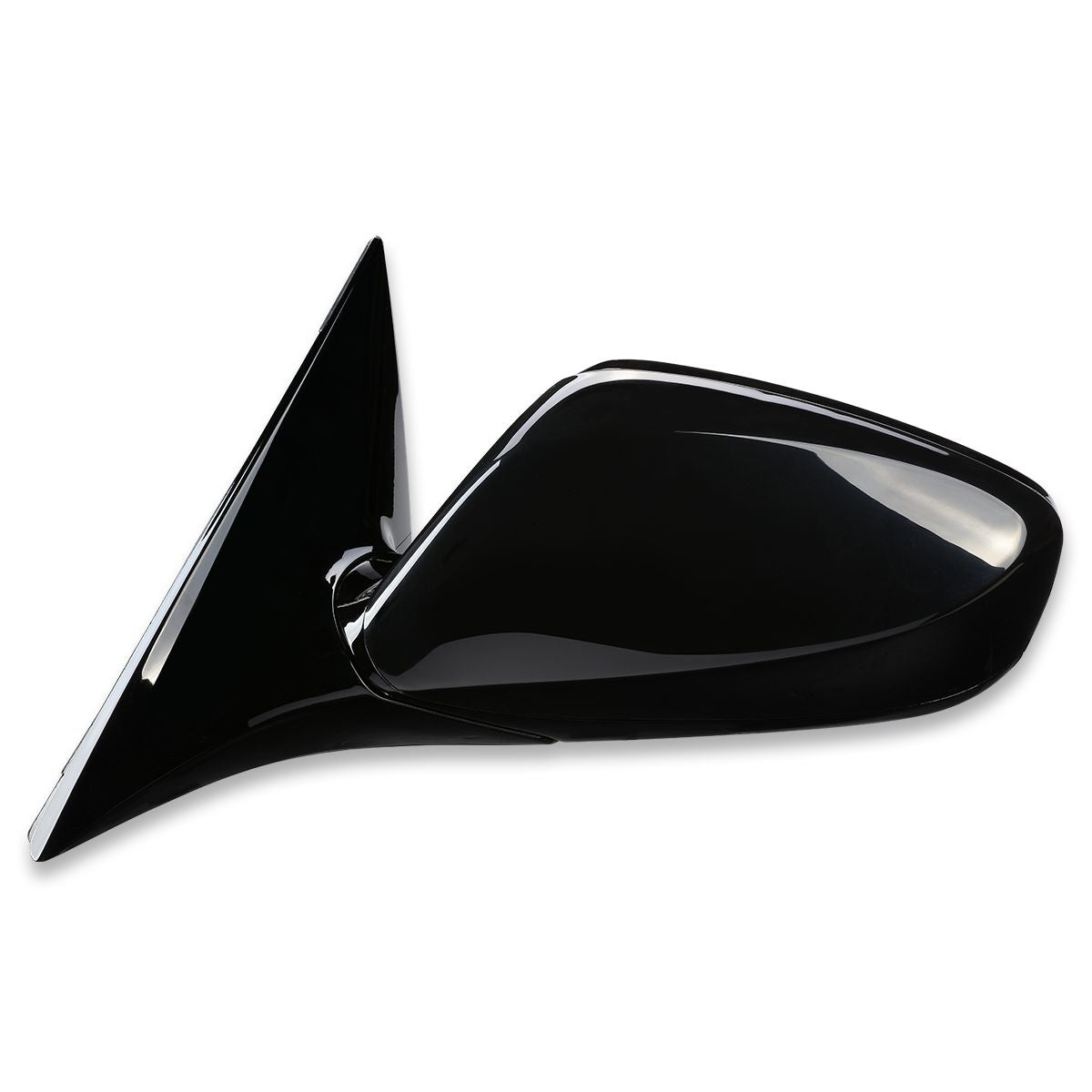 RETROVISOR MIRROR - OEM - 12-14 HYUNDAI VELOSTER WITH PANORAMIC SUNROOF - POWERED - HEATED - TEXTURED - BLACK - LEFT
