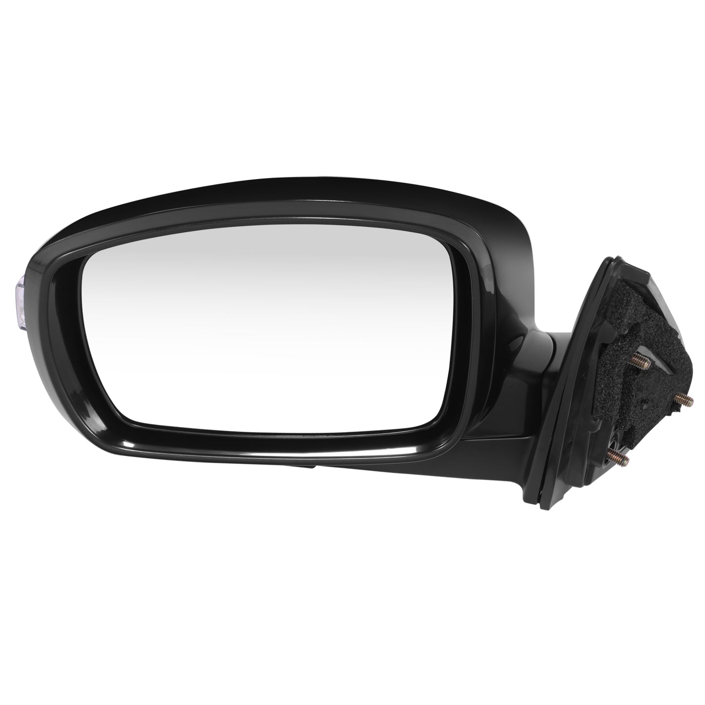 RETROVISOR MIRROR - OE STYLE - HYUNDAI GENESIS 2009-2014 - WITH POWER WITH HEATED GLASS WITH TURN SIGNAL - DRIVER LEFT SIDE - BLACK