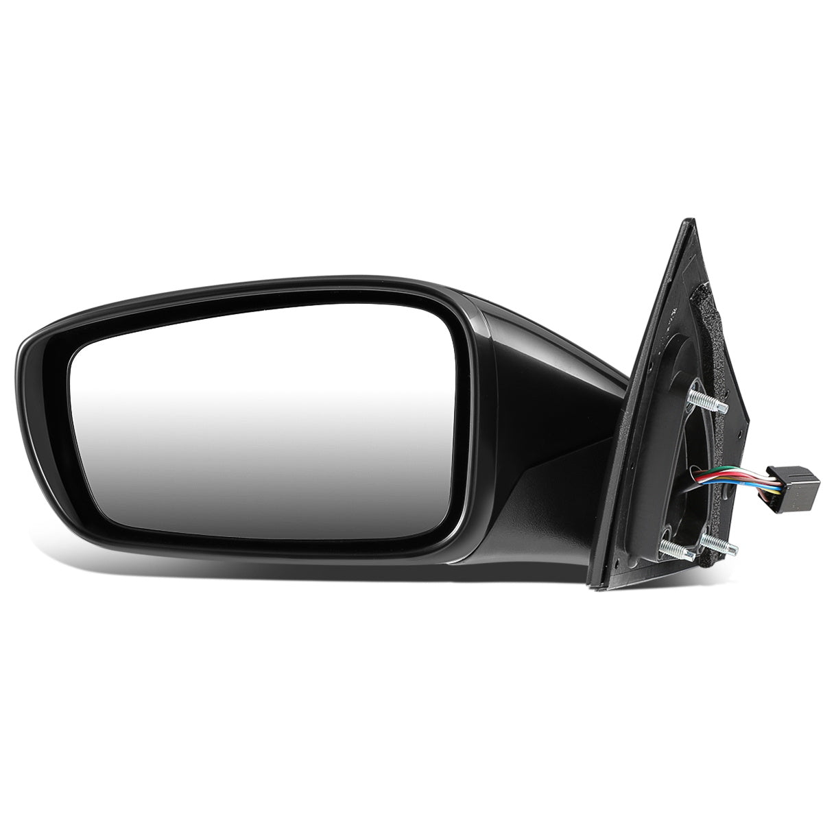 RETROVISOR MIRROR - OEM - 11-14 HYUNDAI SONATA - POWERED - HEATED - W/ SIGNAL LIGHT - FOLDING - BLACK MATERIAL - LEFT