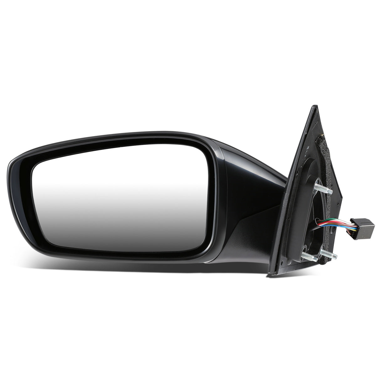 RETROVISOR MIRROR - OEM - 11-14 HYUNDAI SONATA - POWERED - HEATED - W/ SIGNAL LIGHT - FOLDING - BLACK MATERIAL - LEFT