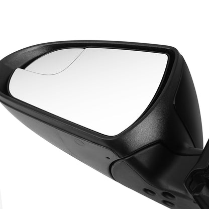 RETROVISOR MIRROR - OE STYLE - HYUNDAI ELANTRA 17-18 - WITH POWER WITH HEATED GLASS U.S BUILT - DRIVER SIDE - PAINT TO MATCH - BLACK
