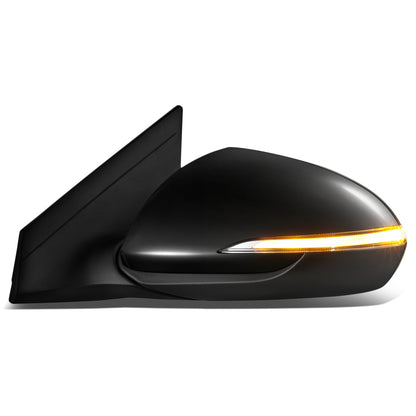 RETROVISOR MIRROR - OEM - 17-18 HYUNDAI ELANTRA - POWERED - HEATED - W/ SIGNAL LIGHT - W/ MEMORY - W/BSD - FOLDING - BLACK MATERIAL - LEFT