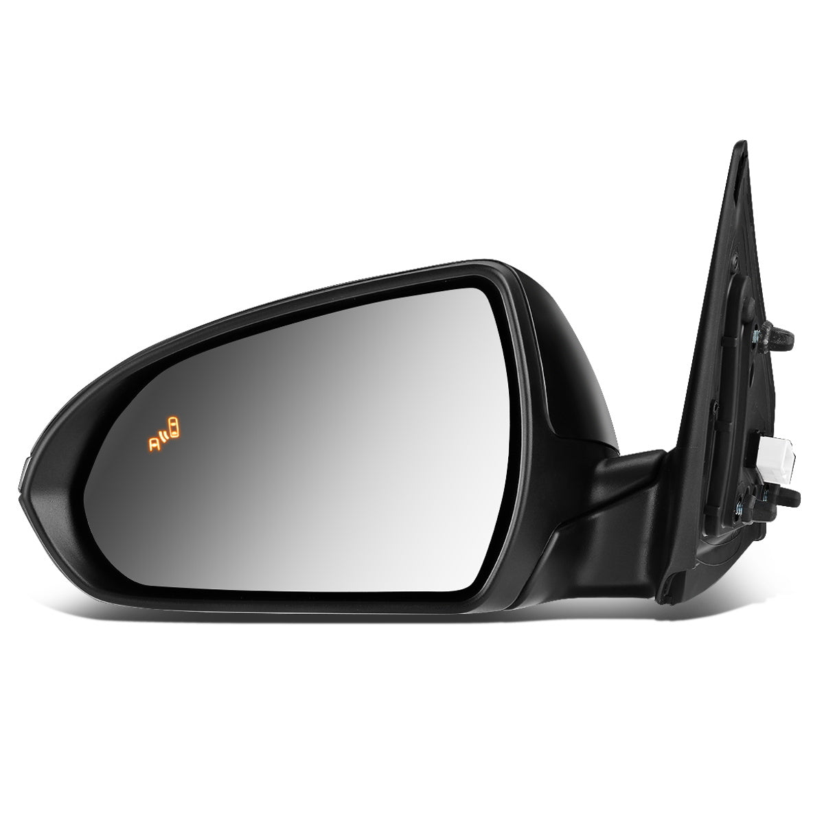 RETROVISOR MIRROR - OEM - 17-18 HYUNDAI ELANTRA - POWERED - HEATED - W/ SIGNAL LIGHT - W/ MEMORY - W/BSD - FOLDING - BLACK MATERIAL - LEFT