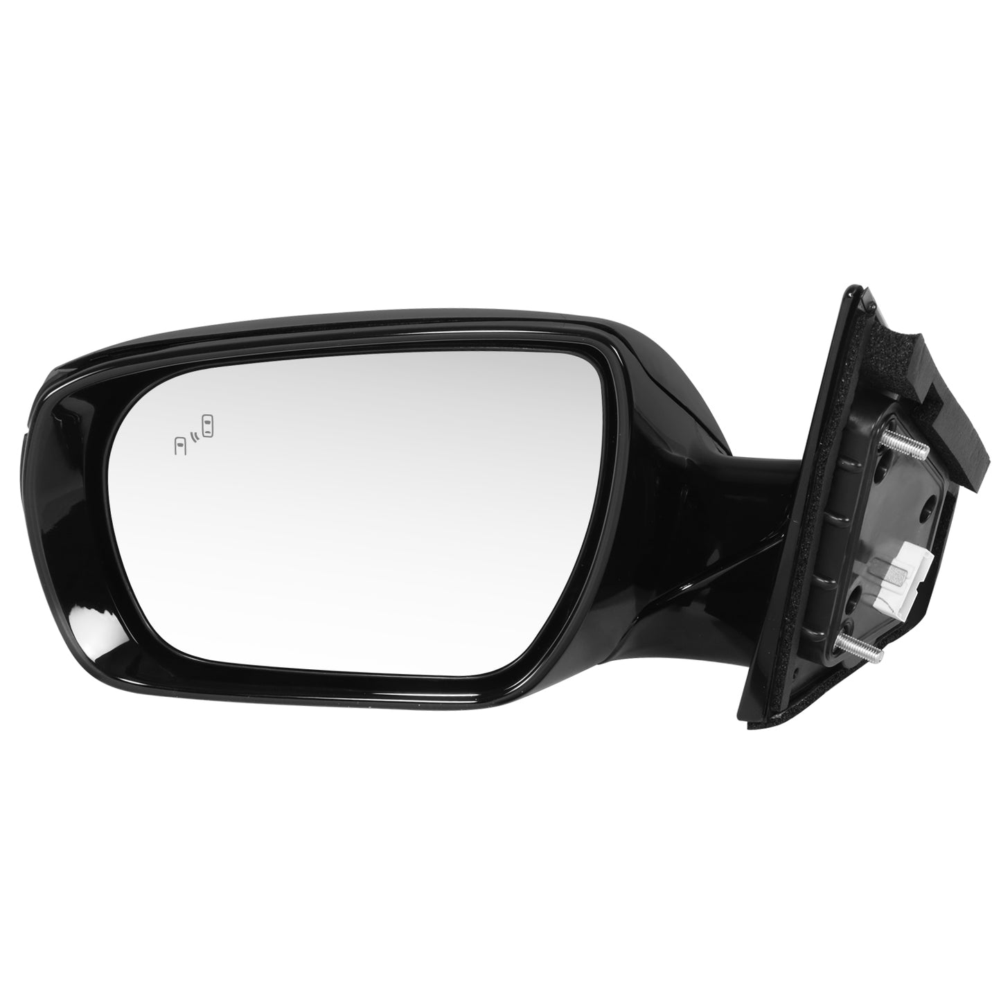 RETROVISOR MIRROR - OE STYLE - HYUNDAI SANTA FE SPORT 2013-2018 - WITH POWER WITH HEATED GLASS WITH TURN SIGNAL WITH BLIND SPOT - DRIVER LEFT SIDE - BLACK
