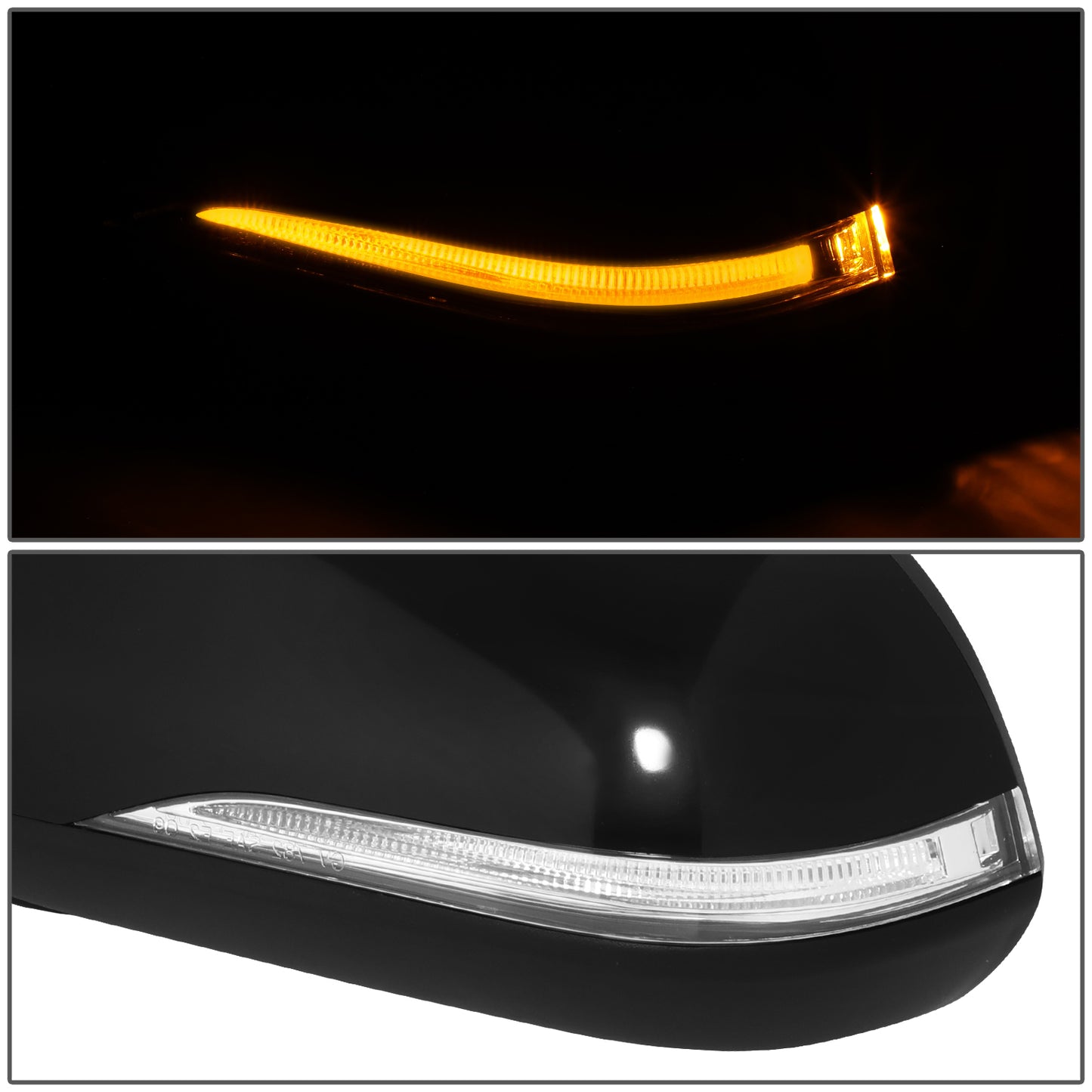 RETROVISOR MIRROR - HYUNDAI SONATA 2015-2017 - WITH POWER - WITH BLIND SPOT - OE STYLE - DRIVER LEFT SIDE