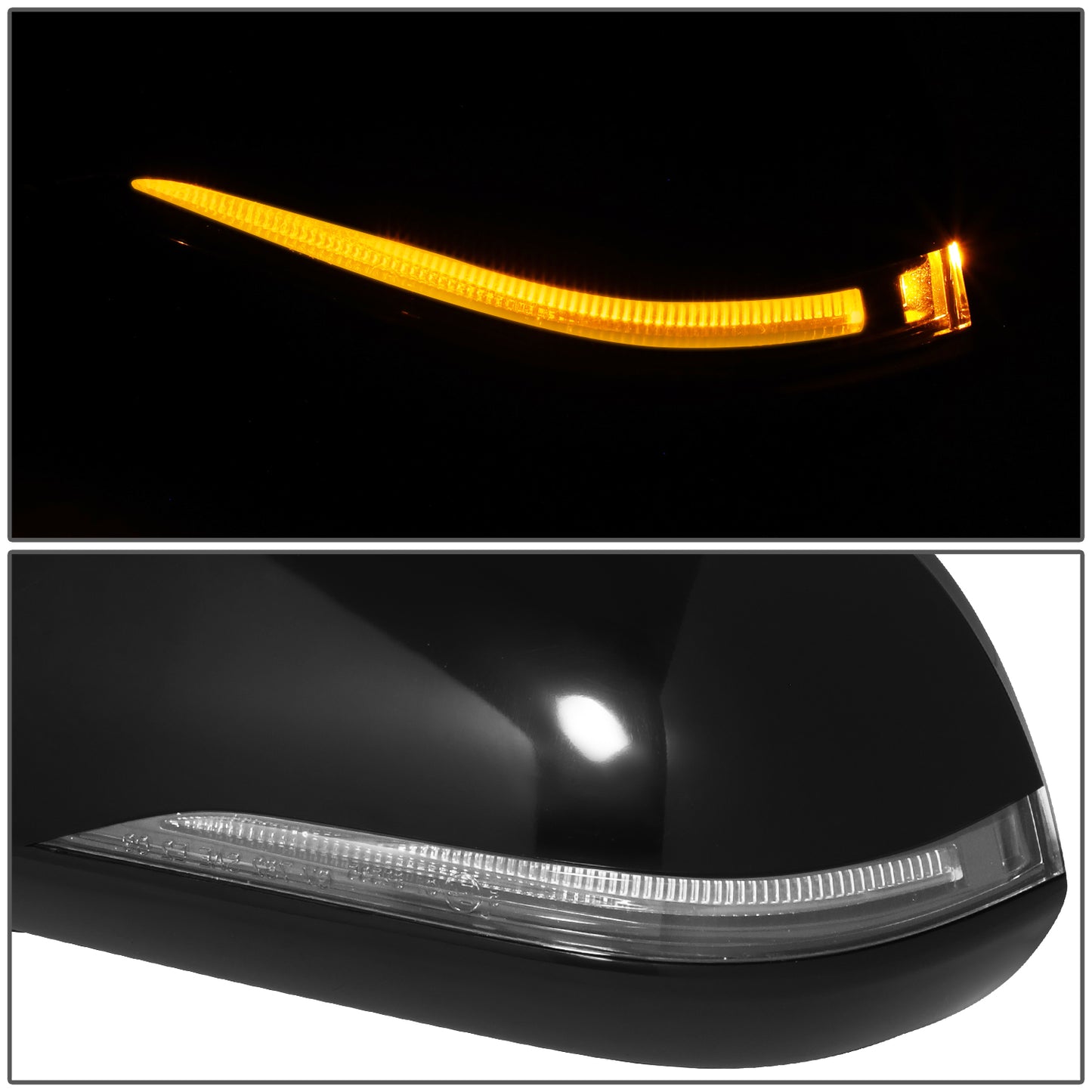 RETROVISOR MIRROR - HYUNDAI SONATA 2018-2019 - WITH MEMORY - WITH HEATED GLASS - WITH BLIND SPOT - OE STYLE - DRIVER LEFT SIDE