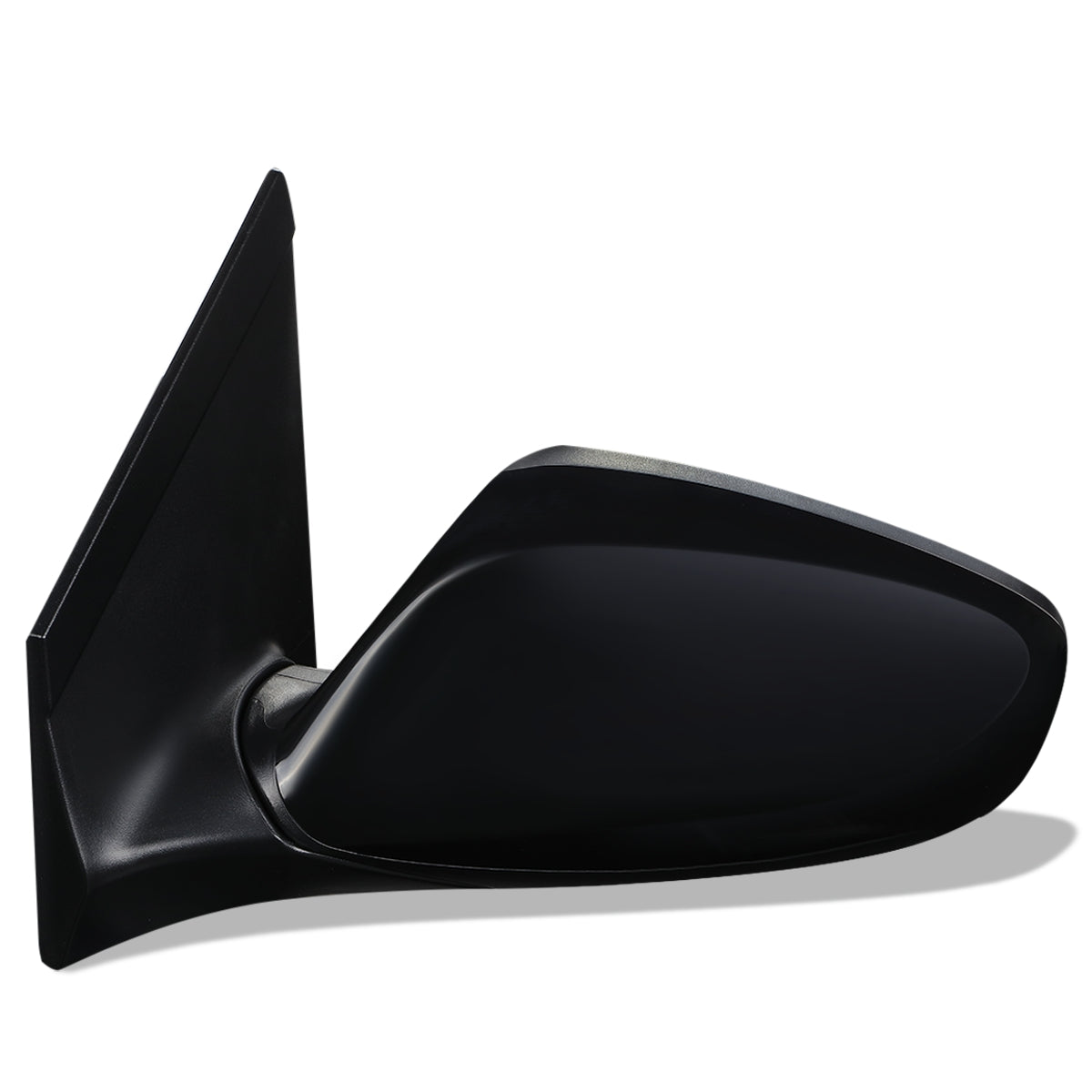 RETROVISOR MIRROR - OEM - 11-13 HYUNDAI ELANTRA - POWERED - HEATED - FOLDING - BLACK MATERIAL - LEFT